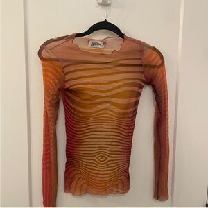 Jean Paul Gaultier Mesh Top